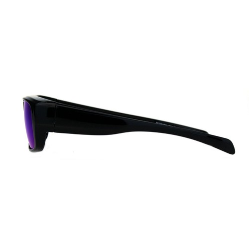 Mens Polarized Narrow Rectangle Wear Over Glasses Fitover Sunglasses - Picture 17 of 17