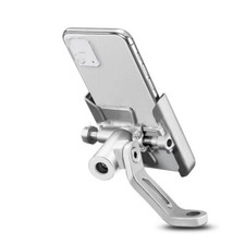 Silver Cell Phone Holder Mount For Honda VTX1300 R C S T VTX1800 C F N R RETRO