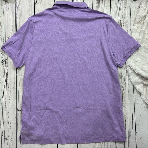 Polo Ralph Lauren Polo purple polo shirt NWT classic fit size XL TG men - Picture 7 of 8