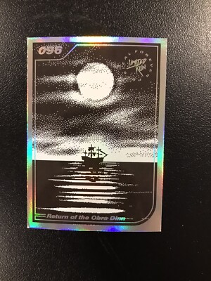 Carte à Collectionner Argentée - Return Of The Obra Dinn #096 - Limited Run Games - NEUVE