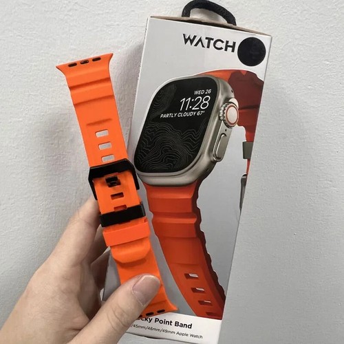 Silicone Sports Band for iWatch Series 10 46mm - Zdjęcie 79 z 80