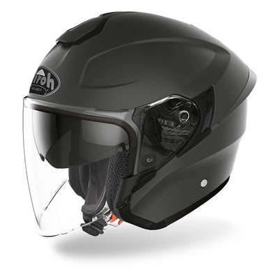 CASCO JET AIROH H.20 MS Nero Solid