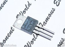 2pcs - NS LM340T15 / 7815 P+ Voltage Regulator National Semiconductor TO-220