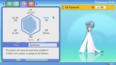 ✨ Shiny Gardevoir ✨ Pokemon Brilliant Diamond Shining Pearl 6IV BDSP