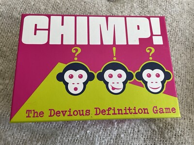 Cheatwell Spiele Schimpanse! Die hinterhältige Definition Familie Wortspiel NEU