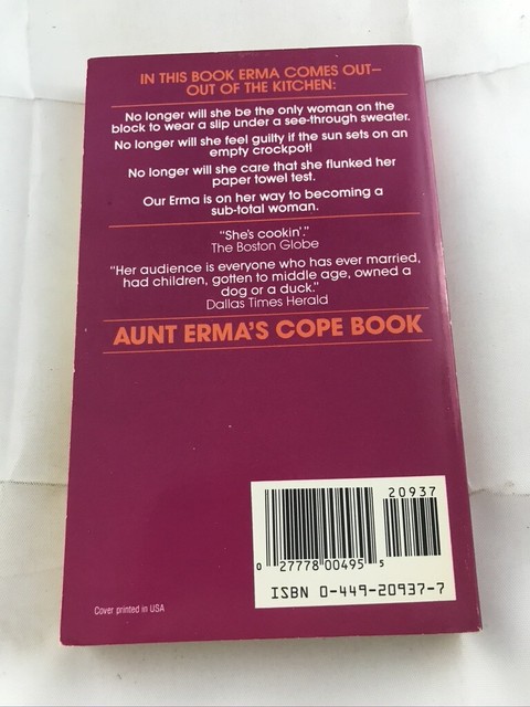 Aunt Erma s Cope Book By Erma Bombeck 1983 Paperback EBay