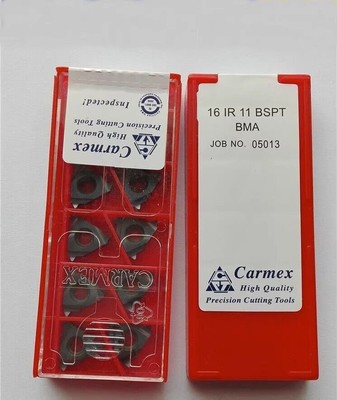 10Pcs Carmex 16IR 11BSPT BMA Internal thread turning blade Carbide Inserts