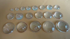 Optical Glass Optional LED Plano-convex Lens DIY Focusing Condenser Lens 28-40mm