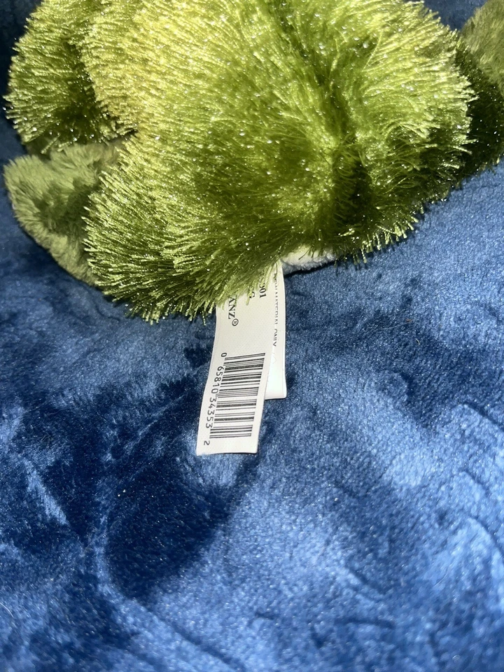 Ganz Webkinz - HS001 - Lil' Kinz Fuzzy Frog (No Code) - Image 2 of 4