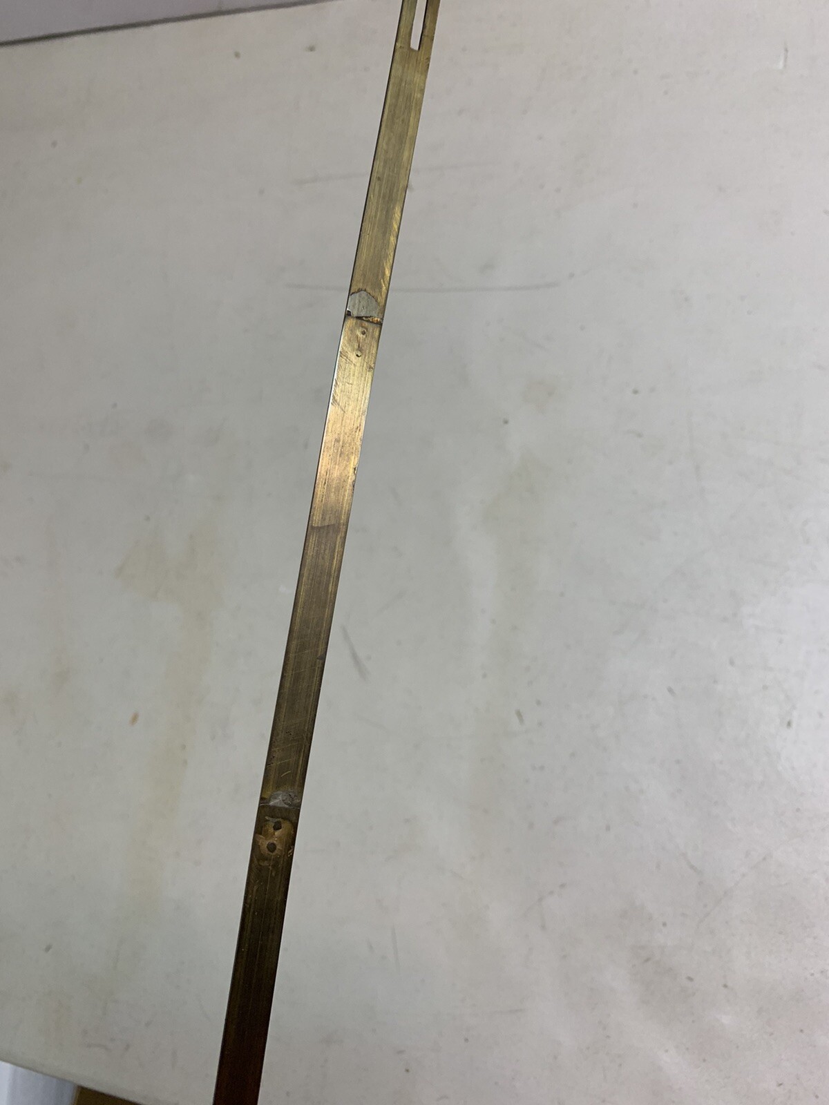 Antique/Vintage Clock Pendulum Suspension Spring Rod eBay