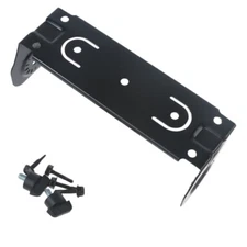 Radio Mount Bracket for Walkie Talkie Mounting Accessories Black