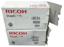 QTY(2) Genuine Ricoh Savin Lanier Staple Type S EDP 412874 No. 581R-AM staples