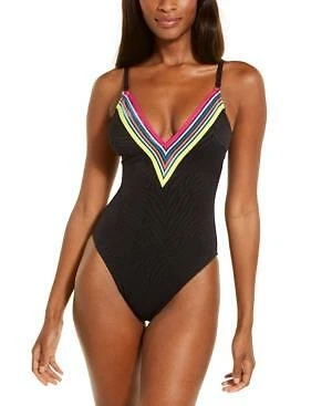 Trina turk black one piece hotsell
