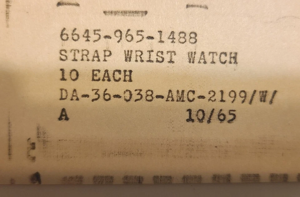 Correa de reloj OD edición militar vintage NOS correa de reloj sin usar 16 mm nailon Foto 4 de 4