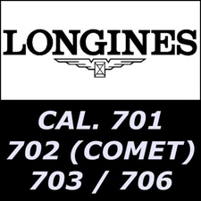 Longines Cal 701 / 702 (Comet) / 703 / 706 Watch Movement Parts