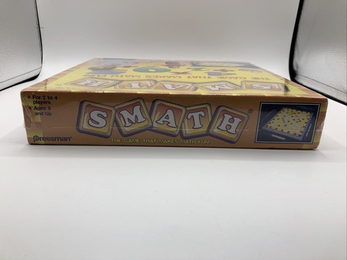 Math Board Game SMATH Pressman Educational Learning New - Picture 3 of 8