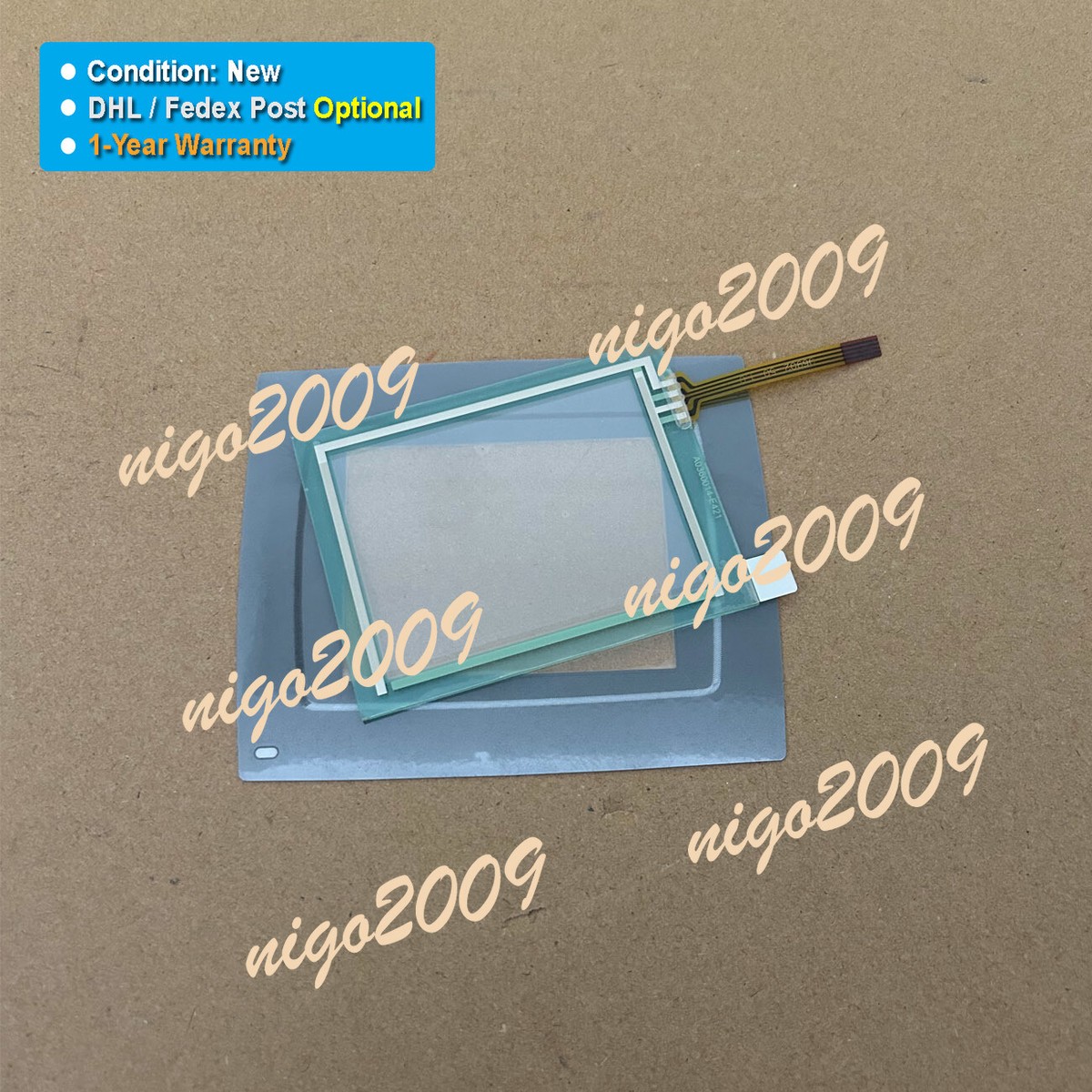 Touch Screen Per Pannello Beijer EXTER T40 - Vetro Con Sovrapposizione (Tipo 06673)