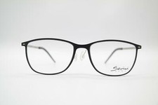 Savini 0117 Schwarz Silber Oval Brille Brillengestell eyeglasses Neu