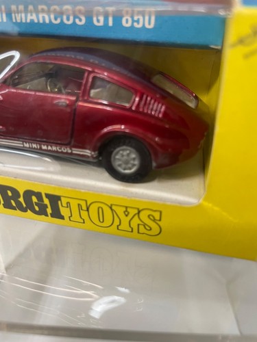 Vintage Corgi 341 Mini Marcos GT 850 Golden Jacks seems to be unused 1968/70 - Picture 10 of 17
