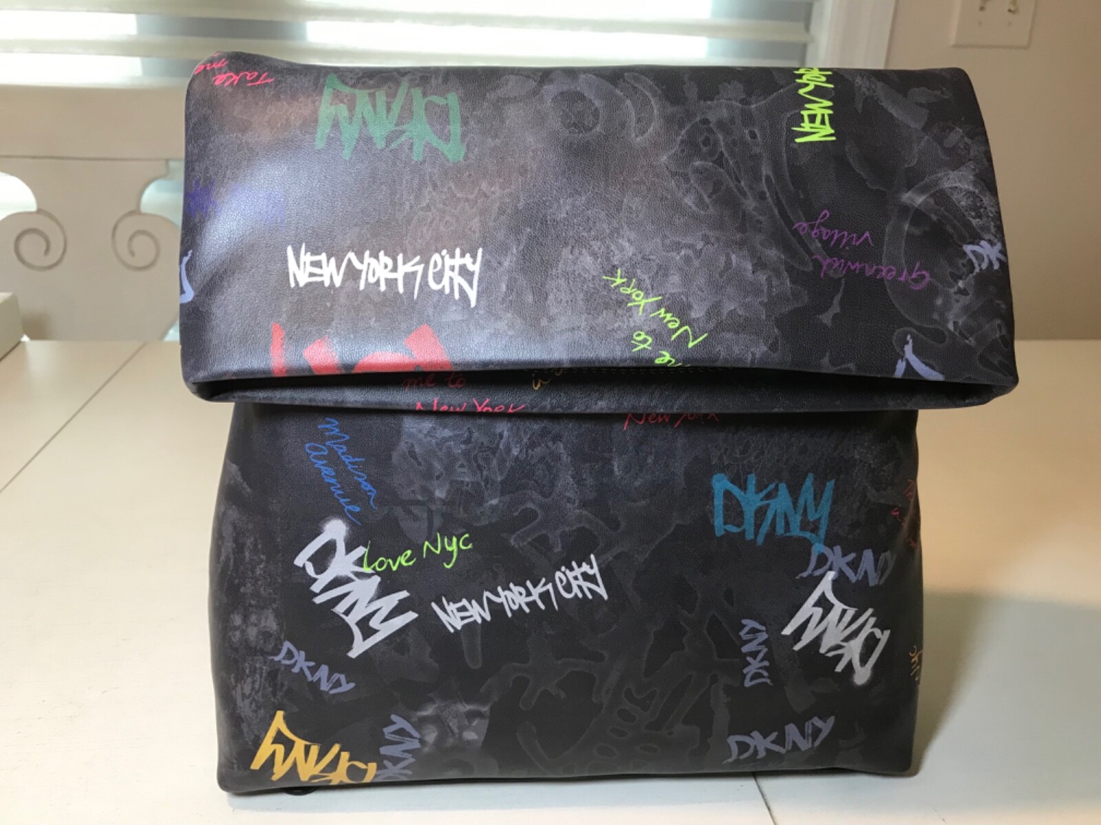 fold over backpack purse