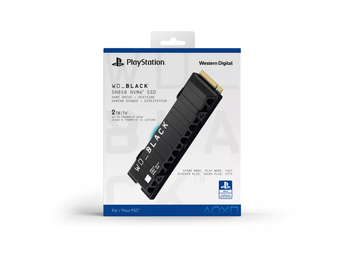 WD_BLACK SN850 NVMe™ SSD for PS5™ Consoles