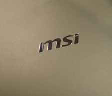 MSI Label / Aufkleber / Sticker / Logo 28mm x 6mm 224
