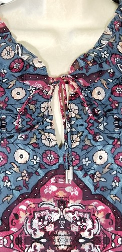 Abito donna White House Black Market taglia M tubino multicolore medaglione manica a campana - Foto 4 di 11