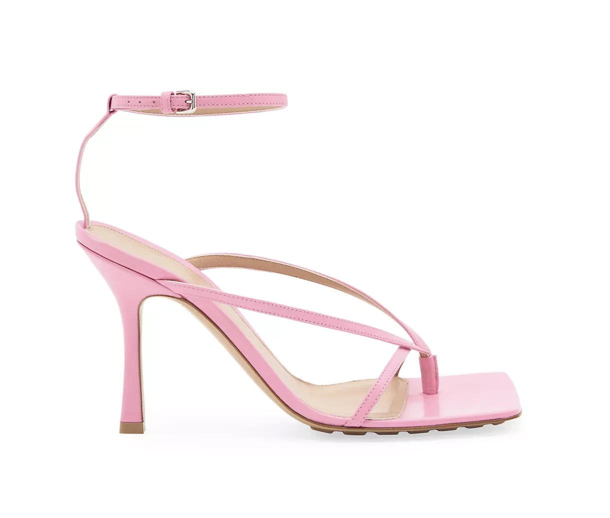 Bottega Veneta — Bottega Veneta Stretch Leather Sandals, Blossom - Retail $990