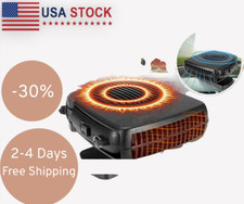 12V DC Car Auto Portable Defroster Demister Electric Heater Heating Cooling Fan