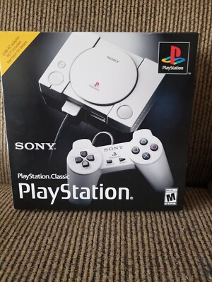 UNOPENED Sony PlayStation Classic Gray Console - NEVER USED
