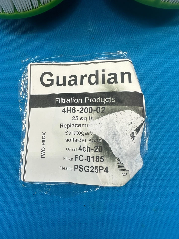 Set of 2 - Guardian Filtration 4H6-200-02 Spa Filter Cartridges For Filbur - Image 2 of 4
