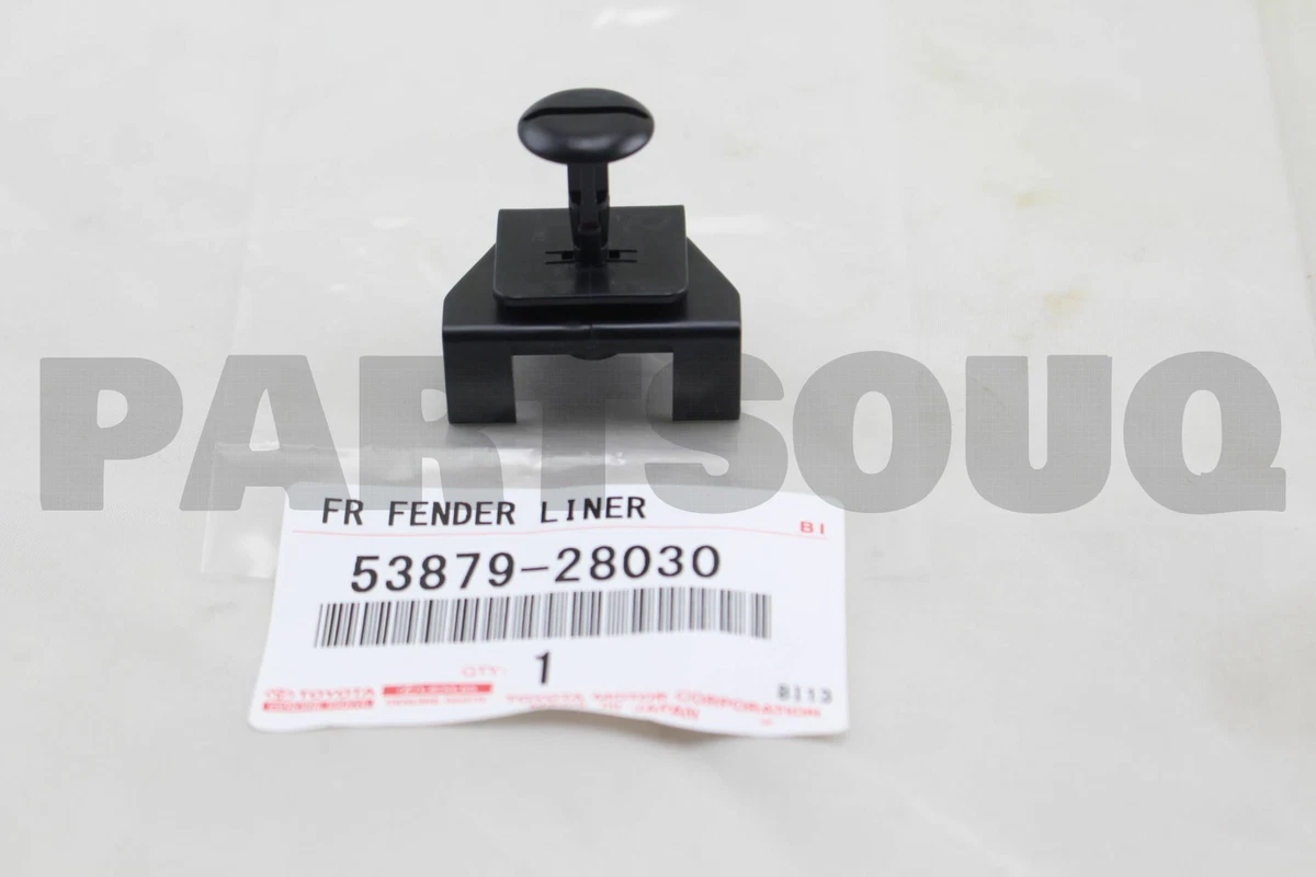 5387928030 Genuine Toyota RETAINER, FRONT FENDER LINER 53879-28030 