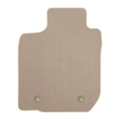 Velours Fußmatte für Dacia Duster I 4x4 Bj. 2010 - 2013 Automatte BEIGE PREM LP