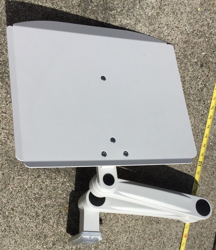 ICW Ultra Laptop Tray Mount, 36" Wall Track slider, 20” Double Arm, LTUT36 - Picture 5 of 12