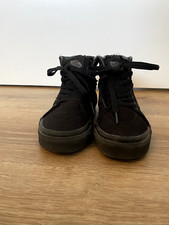 Sk8 Hi Vans - Black US Kids Size 2.0 Zipper Closure