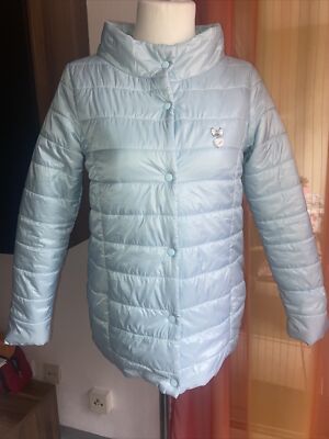 Schöne Blau Mädchen Übergangsjacke von GEE JAY GIRLS in Gr. 152!!!Wie NEU!!!TOP