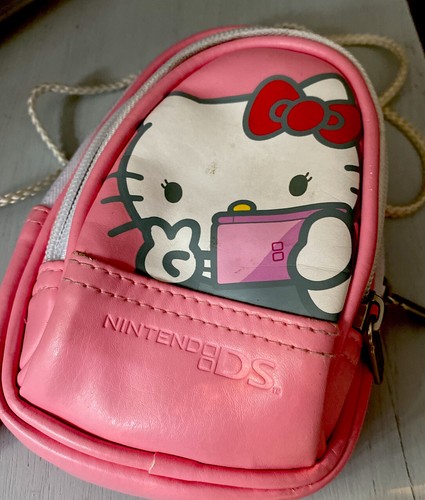 Hello Kitty pink mini backpack, iphone 
