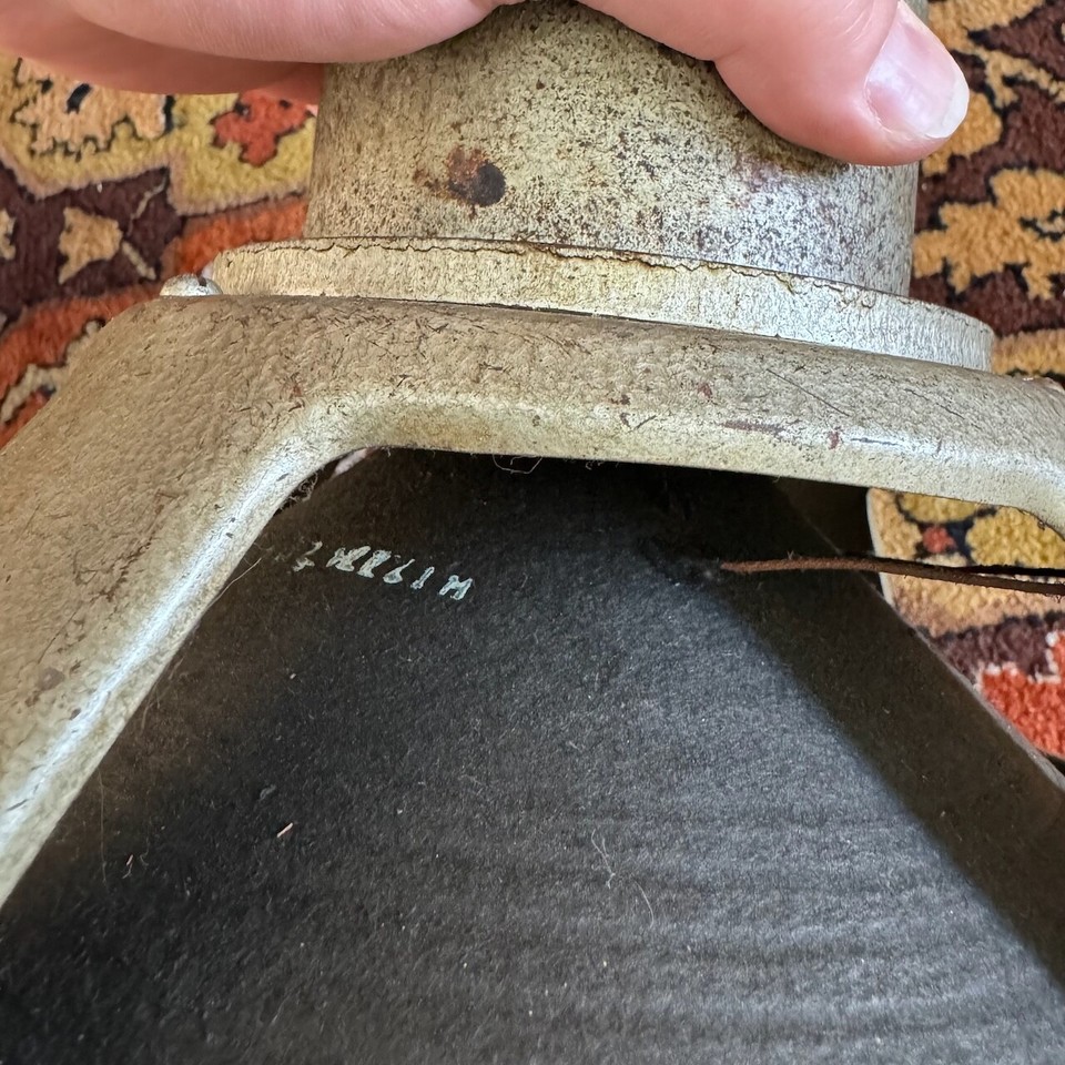 Pair Vintage 1960s Celestion Marshall G12 16ohm T731 Silver Alnico 12