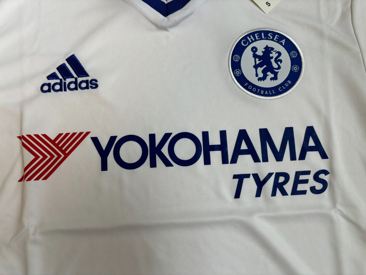 Chelsea FC 2016-2017 Third Jersey Adidas - White - Men's S - Brand