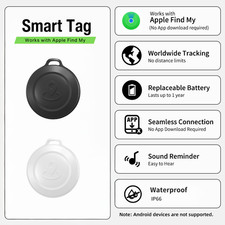 Mini Item Tracker Smart Air Tags for Key Finde Pets Cat Dog Locator Kids Alarm