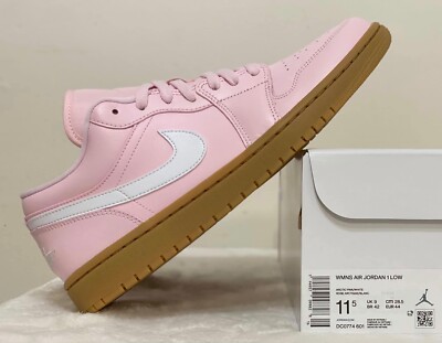 Nike Air Jordan 1 Low PINK GUM Arctic Pink (7, 8.5, 11.5 Women s/10 Men s)DC0774