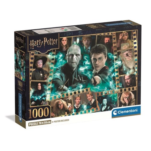 PUZZLE HARRY POTTER 1000 PEZZI CLEMENTONI ORIGINALE 70X50 CM