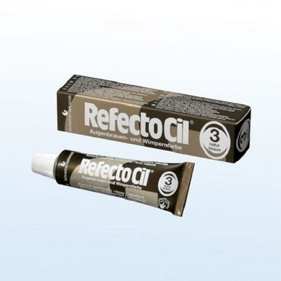 RefectoCil A/W Color 3 Natural Brown 15 ml Eyebrow Color Eyelash Color