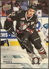Brandon Hagel Rookie 2018-19 Upper Deck CHL #240 (RC) Tampa Bay Lightning