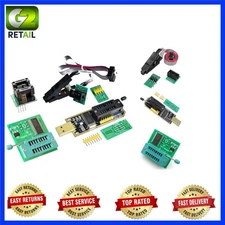 EEPROM BIOS USB Programmer CH341A + SOIC8 Clip + 1.8V Adapter + SOIC8 Ad