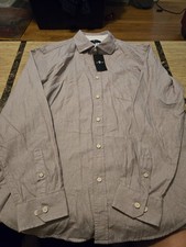 7 For All Mankind Button Up Mens Xl Longsleeve