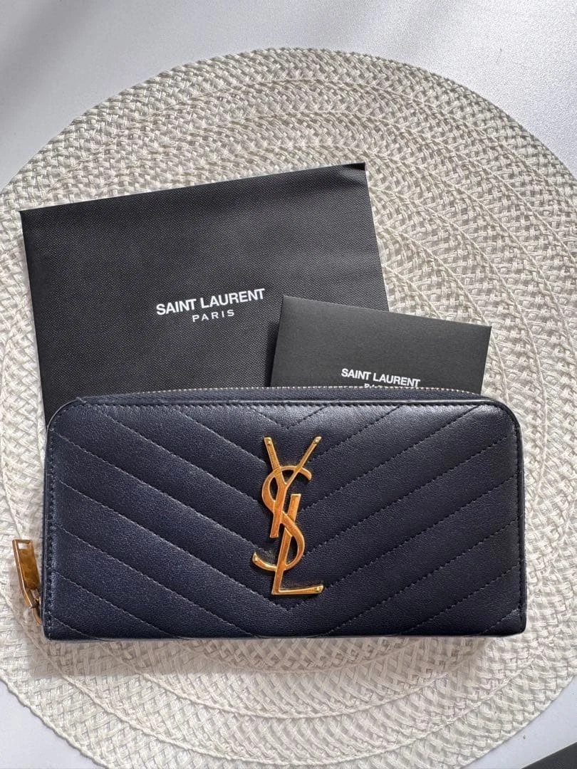 Saint Laurent Blue Wallets for Women for sale | eBay