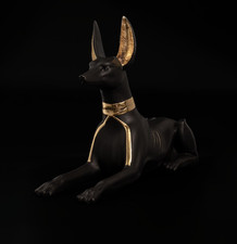 Rare Ancient Egyptian Pharaonic Antiques Anubis God of Death Statue Egypt BC