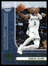 2024-25 Hoops Winter #1 Damian Lillard Frequent Flyers