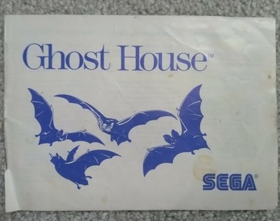 Ghost House Anleitung / Sega Master System